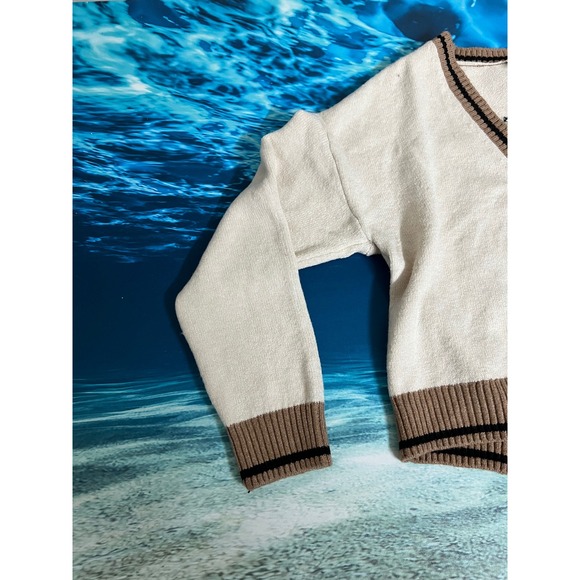 ❄️Nikka K Oatmeal Horse Graphic Cardigan Sweater JSW6363 Womens Large NEW - Picture 4 of 14